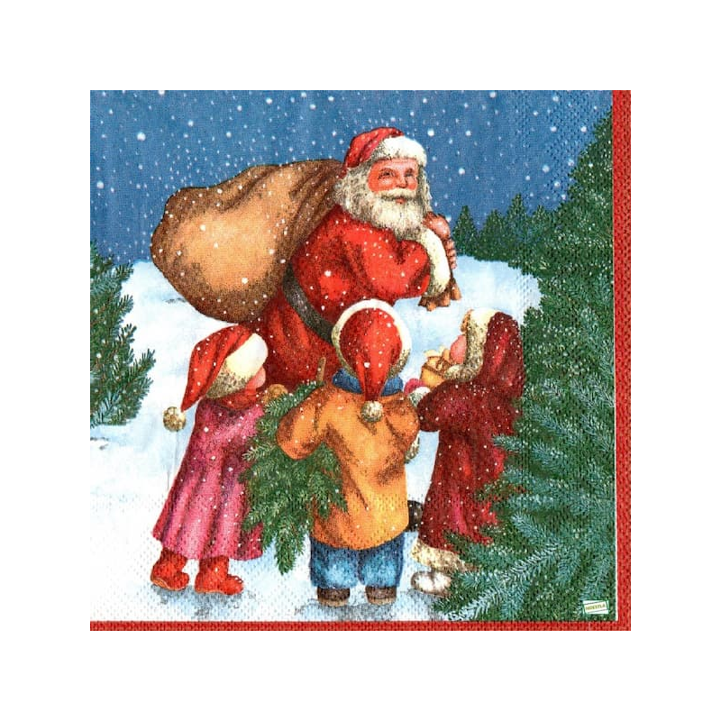 loisirs créatifs,Noël,Ambiance Noël,hiver,neige,découpage,serviettage,sapin,Ambiance Magique et Féérique,fêtes,serviettes papier