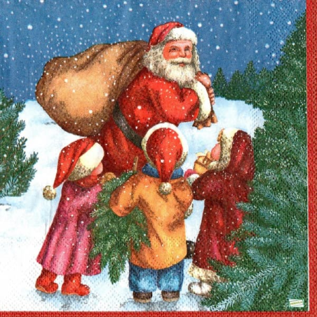 loisirs créatifs,Noël,Ambiance Noël,hiver,neige,découpage,serviettage,sapin,Ambiance Magique et Féérique,fêtes,serviettes papier