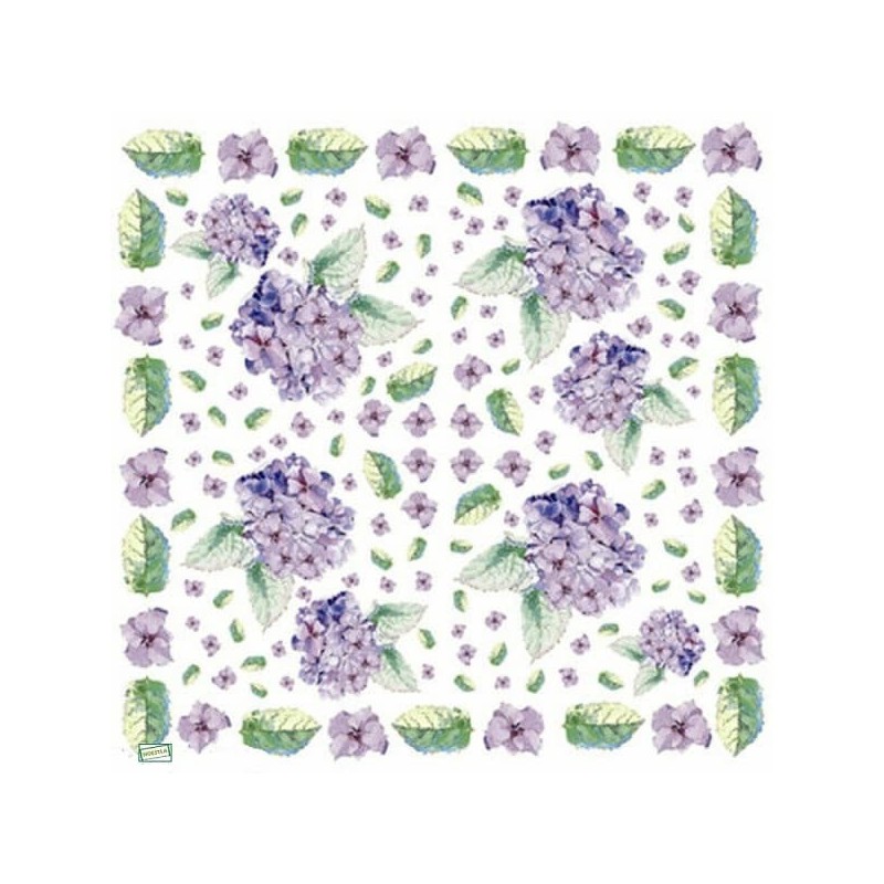 4 papiers  riz Fleurs-STA68