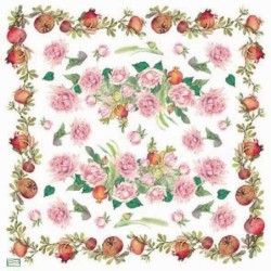 5 papiers de riz Fleurs-STA76