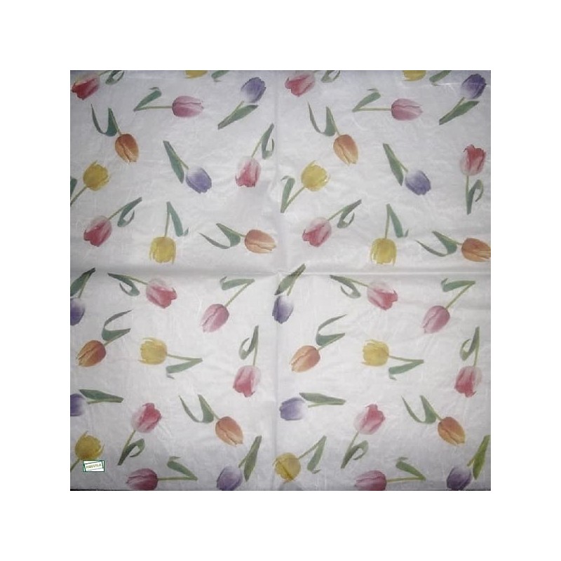 5 papiers riz Tulipes-STA84