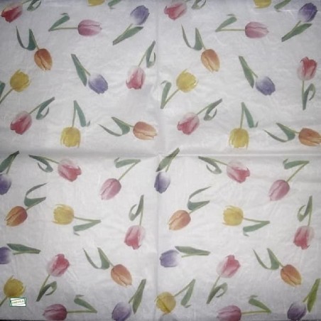 5 papiers riz Tulipes-STA84