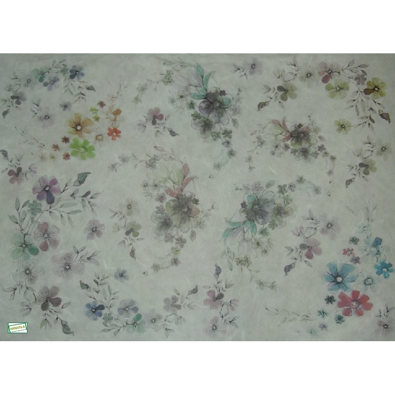 1papier riz Fleurs-R225L