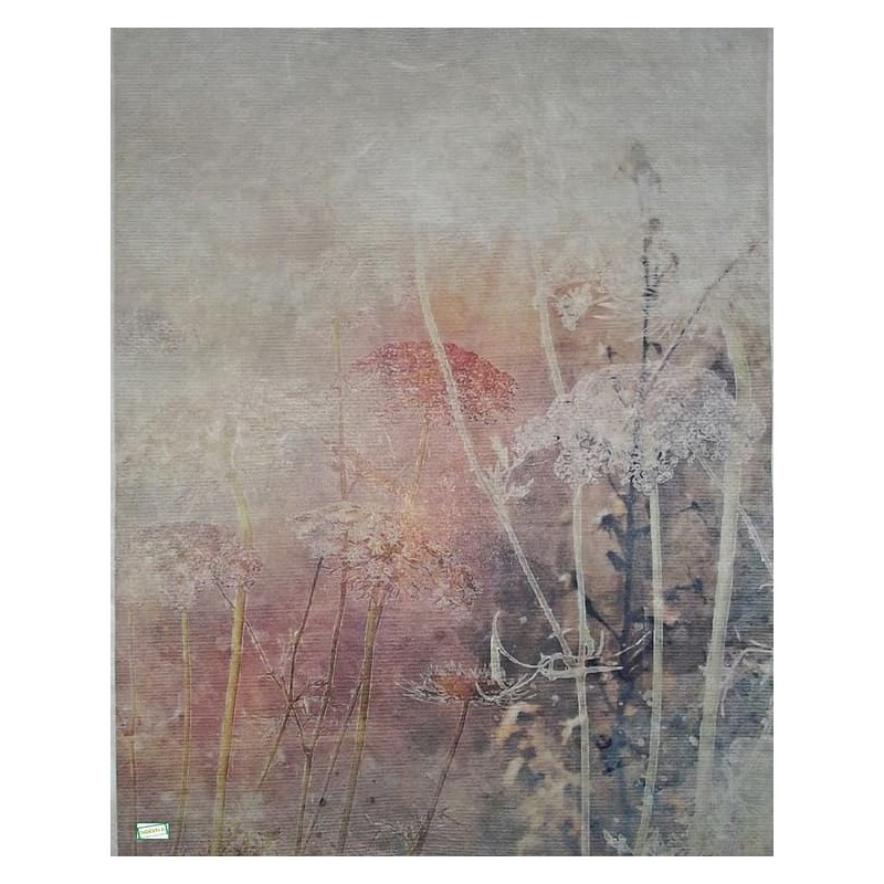 1 papier de riz Fleurs-R726L