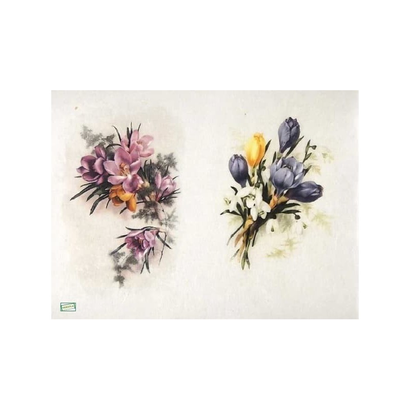1papier de riz Fleurs-R830L