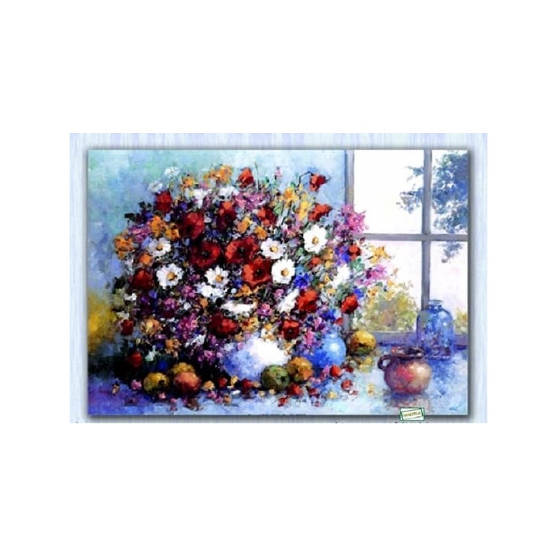 1 papier de riz Fleurs-F152G