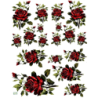 papier découpage Roses-D293M