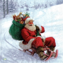 loisirs créatifs,Noël,Ambiance Noël,hiver,neige,découpage,serviettage,sapin,Ambiance Magique et Féérique,fêtes,serviettes papier