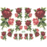 papier découpage Roses-D331M2