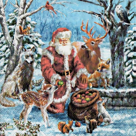 loisirs créatifs,Noël,Ambiance Noël,hiver,neige,découpage,serviettage,sapin,Ambiance Magique et Féérique,fêtes,serviettes papier