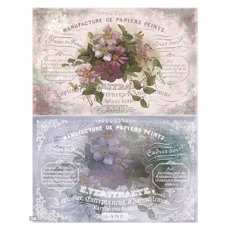 papier découpage Fleurs-D520