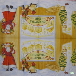 Noël,Ambiance Noël,hiver,neige,découpage,serviettage,sapin,Ambiance Magique et Féérique,fêtes,serviettes papier