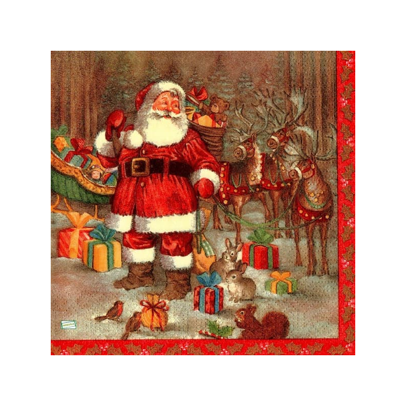 Scène enneigée,Paysage hivernal,Décor de neige,Tableau d'hiver,Horizons enneigés,la neige,découpage,collage,serviettage,flocons