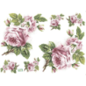 papier découpage Roses-S52L