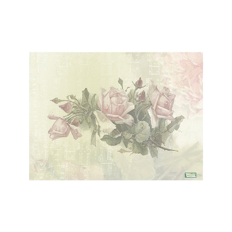 1papier découpage Roses-S45L