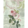 papier découpage Roses-S227