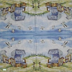 1 serviette papier La Mer -3