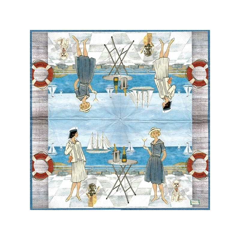 1serviette papier La Mer-4