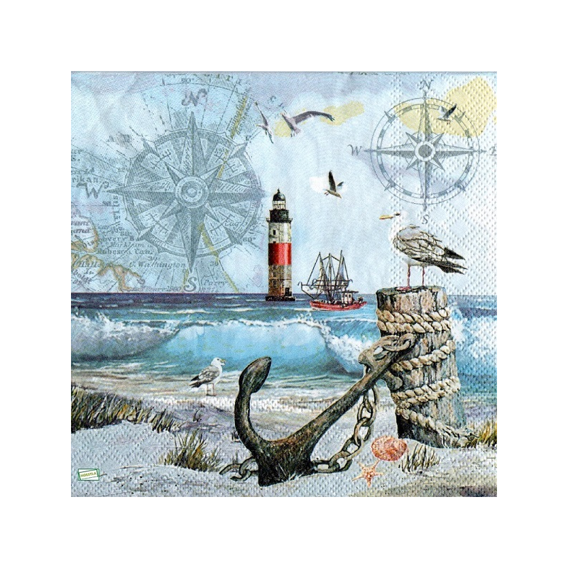 1 serviette papier La Mer-8