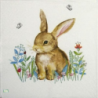 1serviette papier Le Lapin-56