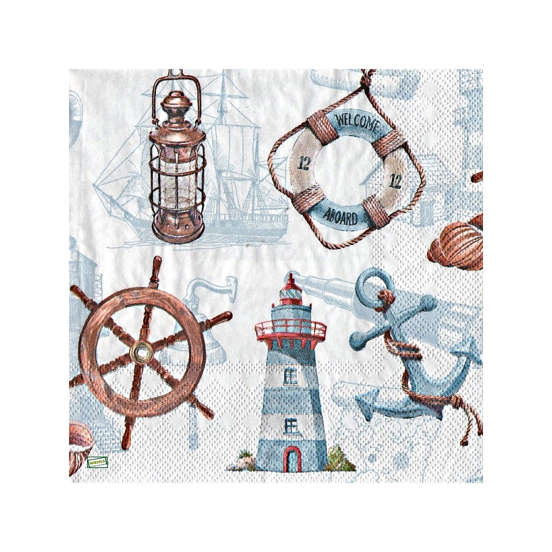 1 serviette papier La Mer-25