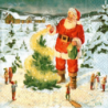 loisirs créatifs,Noël,Ambiance Noël,hiver,neige,découpage,serviettage,sapin,Ambiance Magique et Féérique,fêtes,serviettes papier