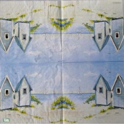 1 serviette papier La Mer-31