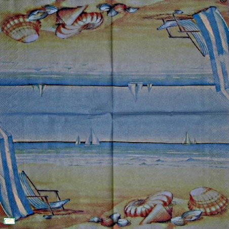 1 serviette papier La Mer-33