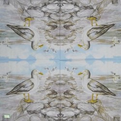 1 serviette papier La Mer-34