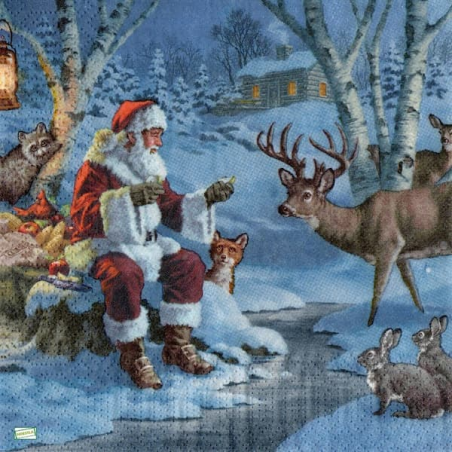 loisirs créatifs,Noël,Ambiance Noël,hiver,neige,découpage,serviettage,sapin,Ambiance Magique et Féérique,fêtes,serviettes papier