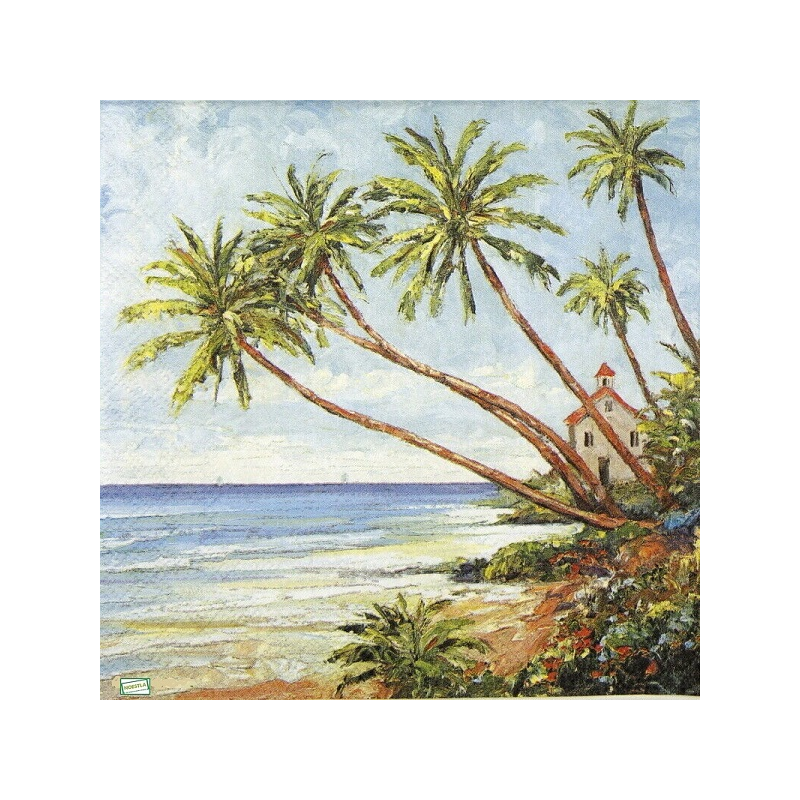 1 serviette papier La Mer-37