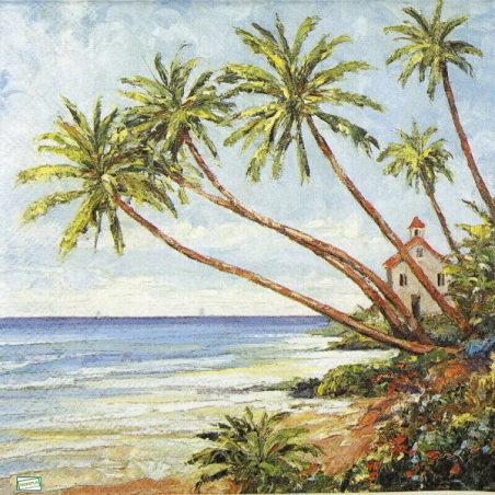 1 serviette papier La Mer-37