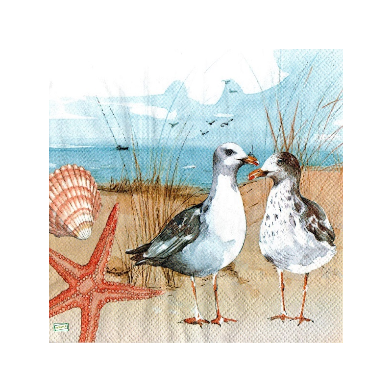 1 serviette papier La Mer-40