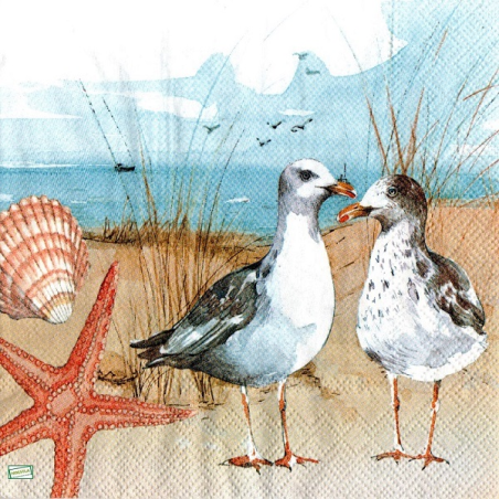 1 serviette papier La Mer-40