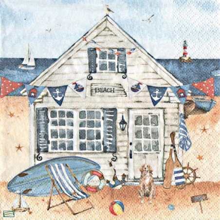 1 serviette papier La Mer-42