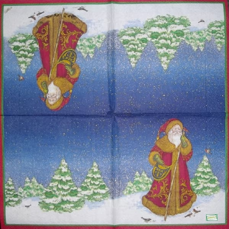 loisirs créatifs,Noël,Ambiance Noël,hiver,neige,découpage,serviettage,sapin,Ambiance Magique et Féérique,fêtes,serviettes papier