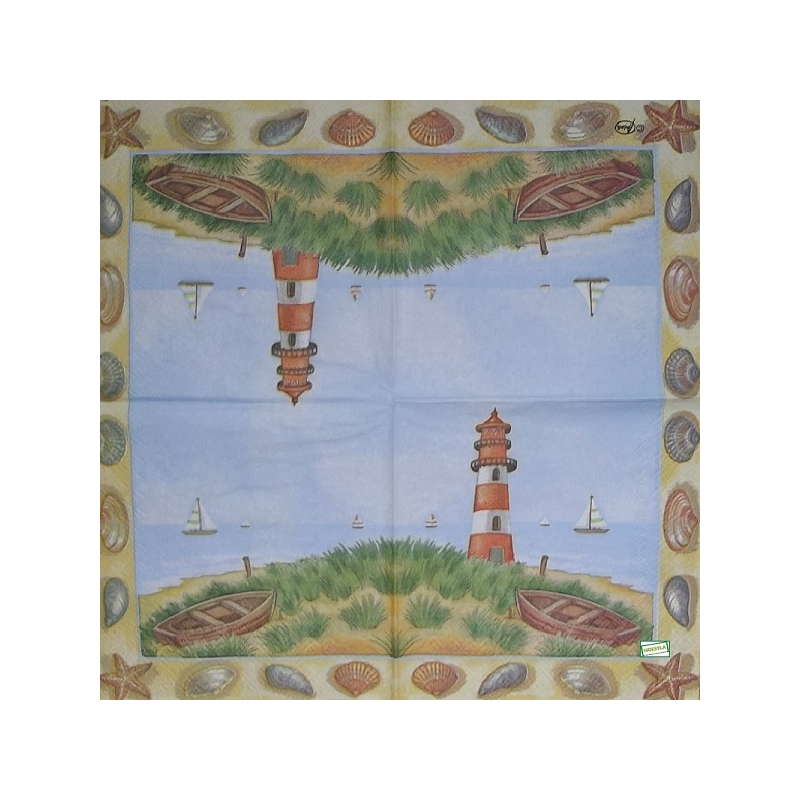 1 serviette papier La Mer-55