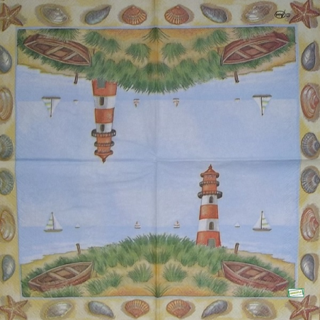 1 serviette papier La Mer-55