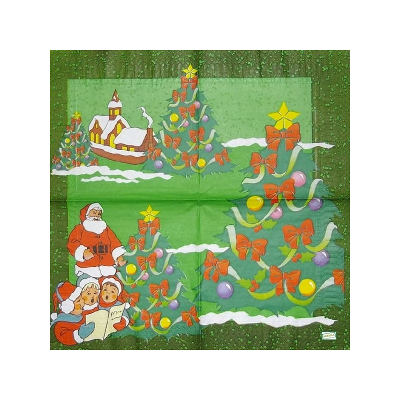 loisirs créatifs,Noël,Ambiance Noël,hiver,neige,découpage,serviettage,sapin,Ambiance Magique et Féérique,fêtes,serviettes papier