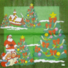 loisirs créatifs,Noël,Ambiance Noël,hiver,neige,découpage,serviettage,sapin,Ambiance Magique et Féérique,fêtes,serviettes papier