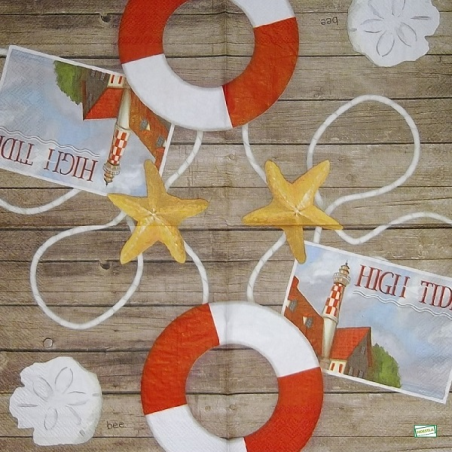 1 serviette papier La Mer-70