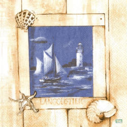 1 serviette papier La Mer-74