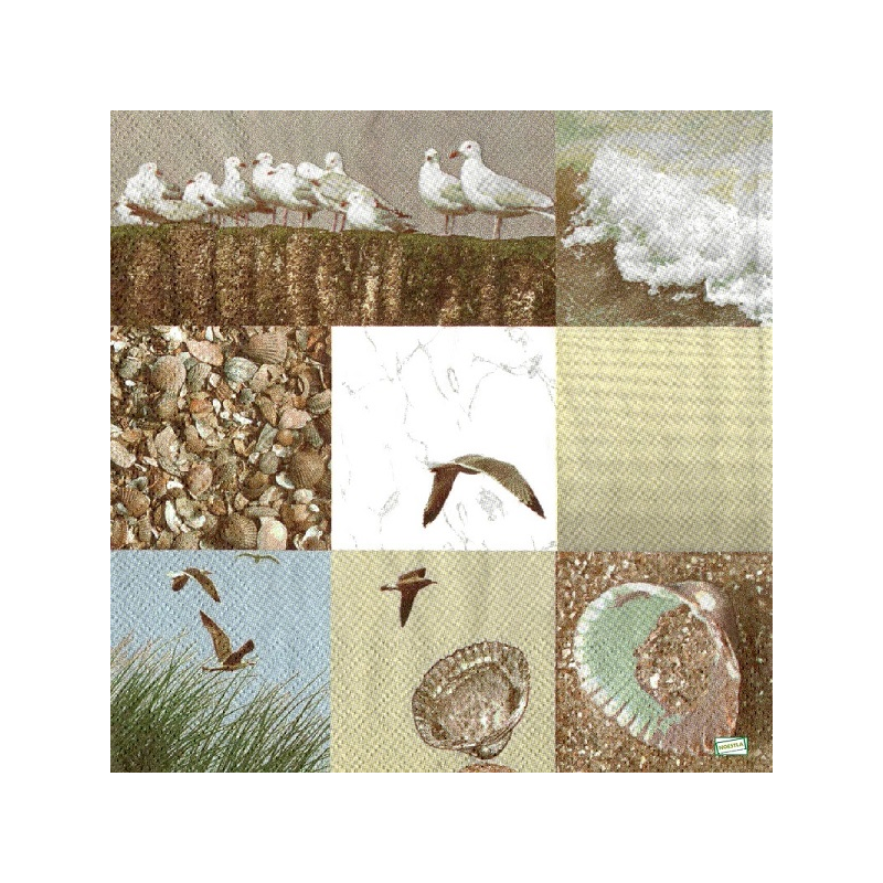 1 serviette papier La Mer-79