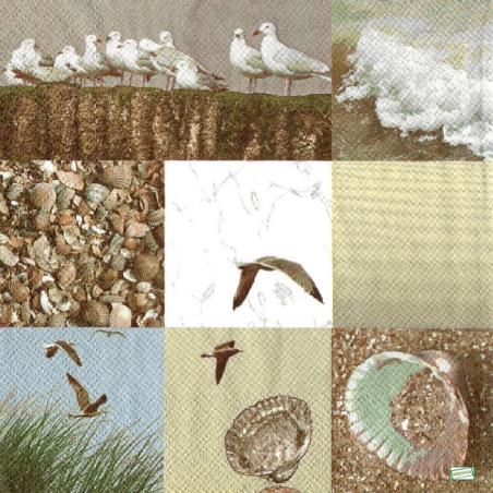 1 serviette papier La Mer-79