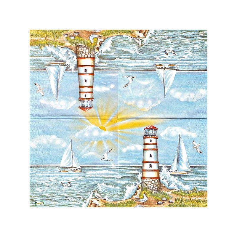 1 serviette papier La Mer-88