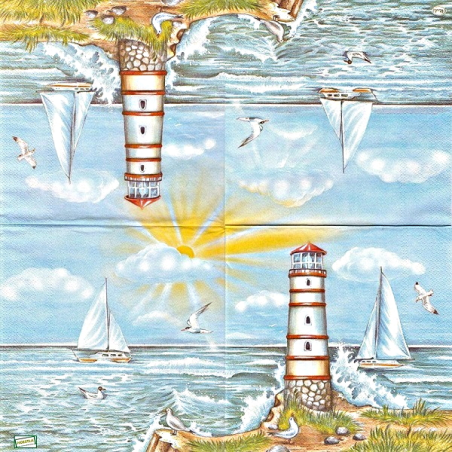 1 serviette papier La Mer-88