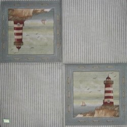 1 serviette papier La Mer-92