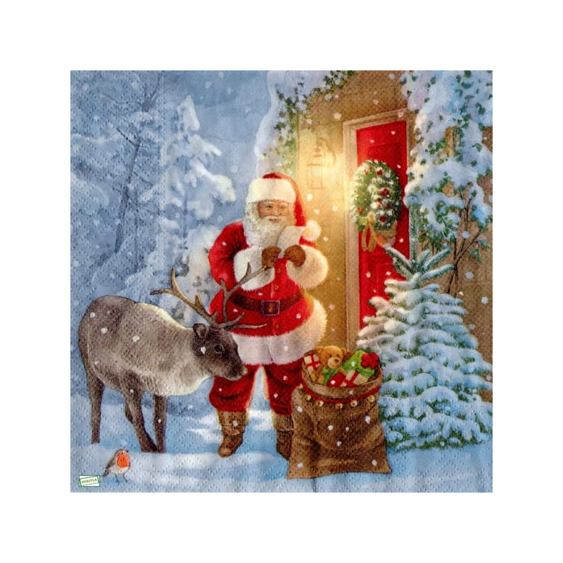 loisirs créatifs,Noël,Ambiance Noël,hiver,neige,découpage,serviettage,sapin,Ambiance Magique et Féérique,fêtes,serviettes papier