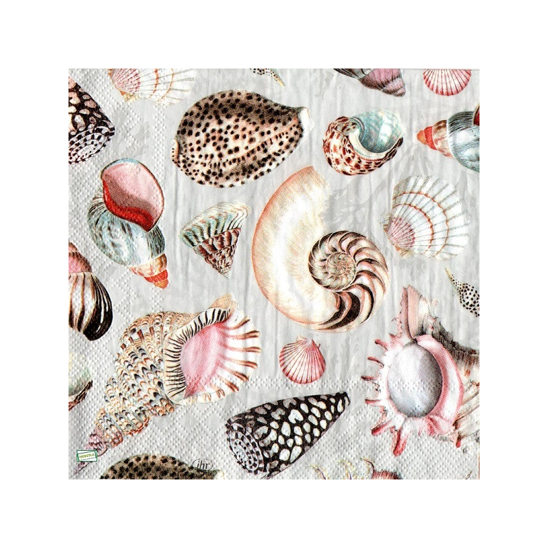1 serviette Coquillages-43