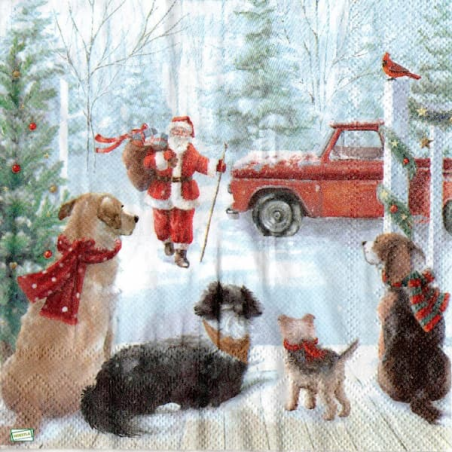 loisirs créatifs,Noël,Ambiance Noël,hiver,neige,découpage,serviettage,sapin,Ambiance Magique et Féérique,fêtes,serviettes papier